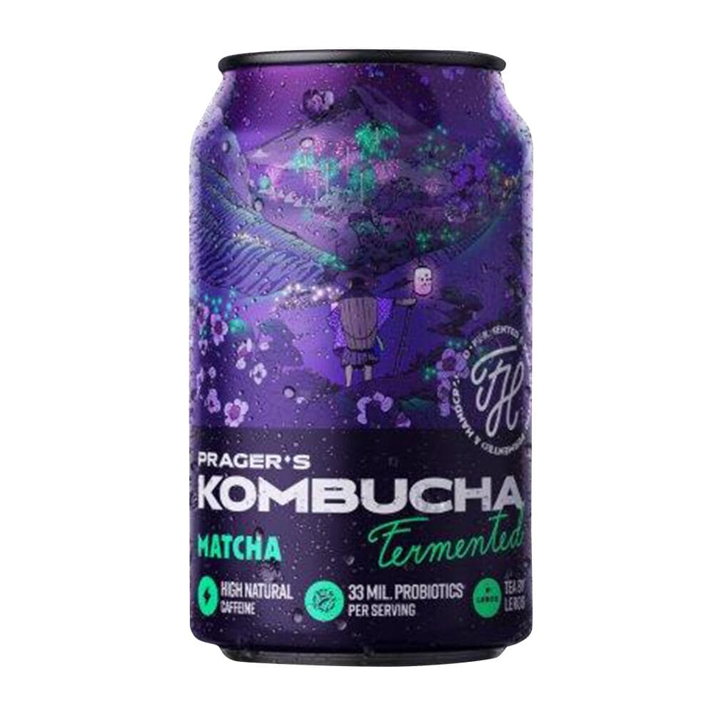 PRAGER'S Kombucha Matcha 330 ml