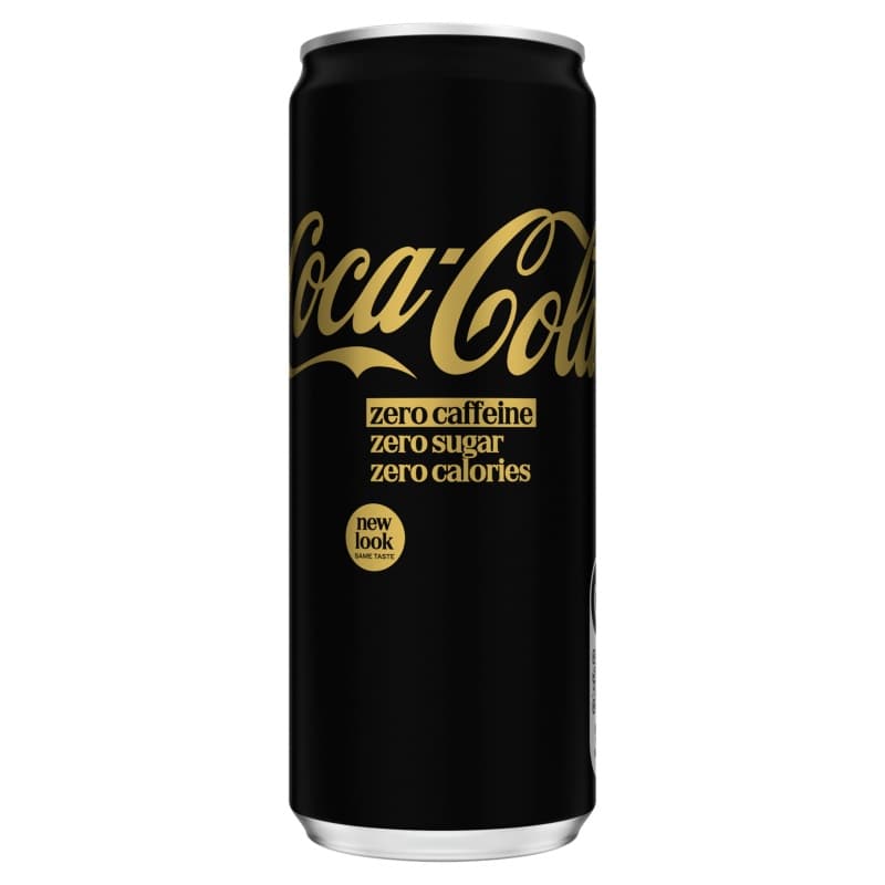 COCA-COLA ZERO Napój gazowany bezkofeinowy 330 ml