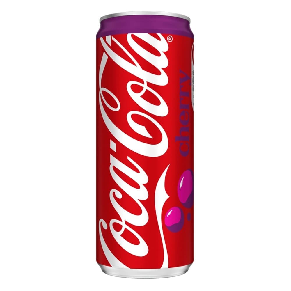 COCA-COLA Napój gazowany o smaku wiśniowym 330 ml