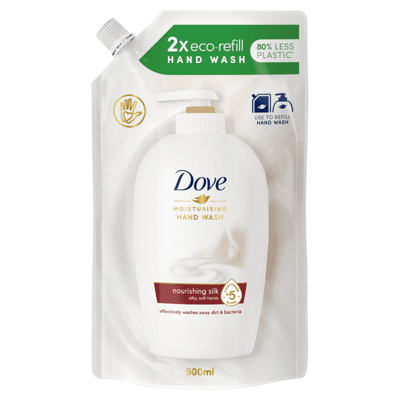 DOVE Mydło w płynie Nourishing Silk zapas 500 ml