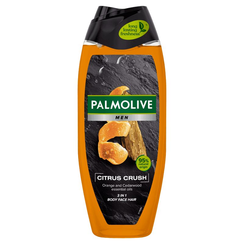 PALMOLIVE MEN Żel pod prysznic dla mężczyzn 3w1 pomarańcza i cedr 500 ml