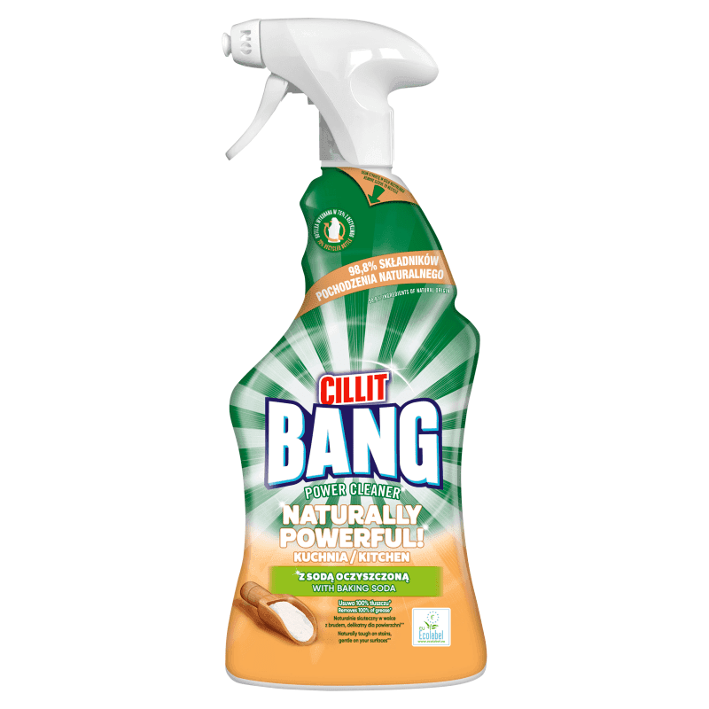 CILLIT BANG Spray do czyszczenia kuchni Naturally Powerful 750 ml