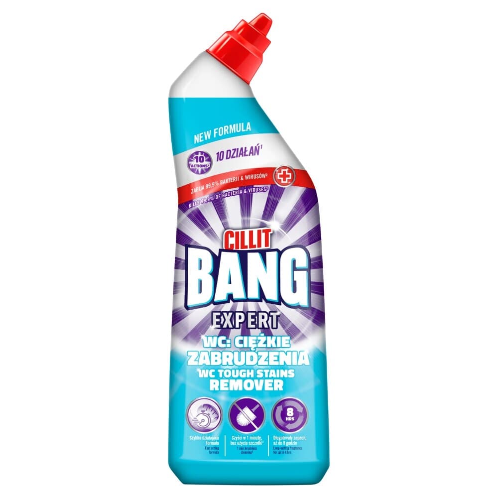 CILLIT BANG Żel do WC Ciężkie Zabrudzenia 750 ml