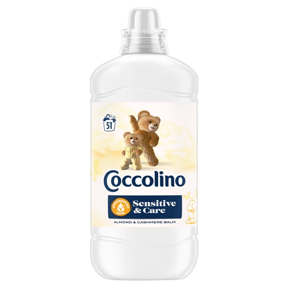 COCCOLINO Płyn do płukania tkanin Almond & Cashmere Balm 1275 ml