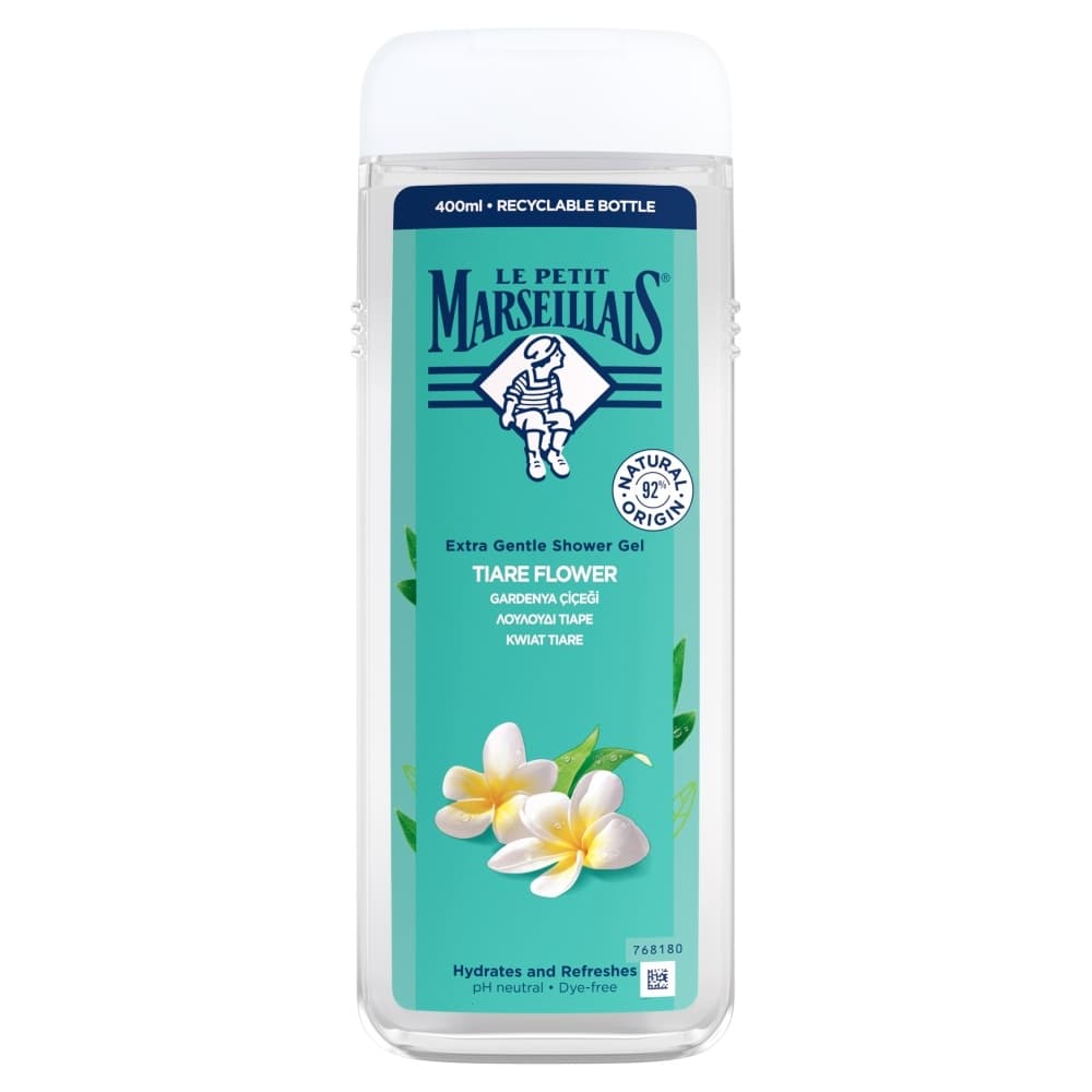 LE PETIT MARSEILLAIS Żel pod prysznic Kwiat Tiare 400 ml