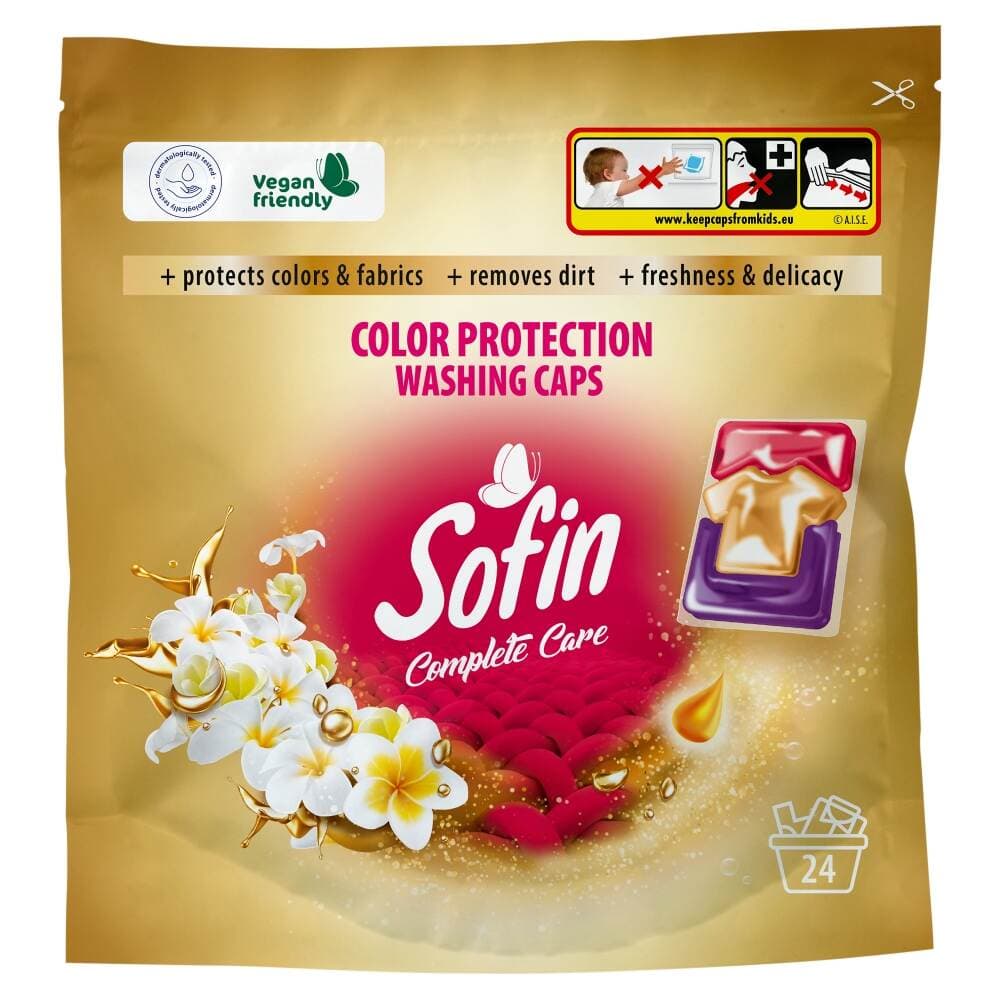 SOFIN COMPLETE CARE Kapsułki do prania Color Protection 24 szt.