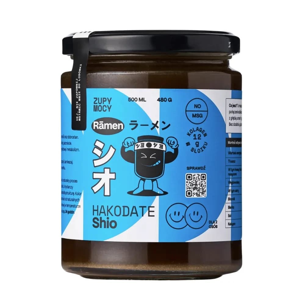 ZUPY MOCY Ramen kolagenowy Hakodate Shio 540 ml