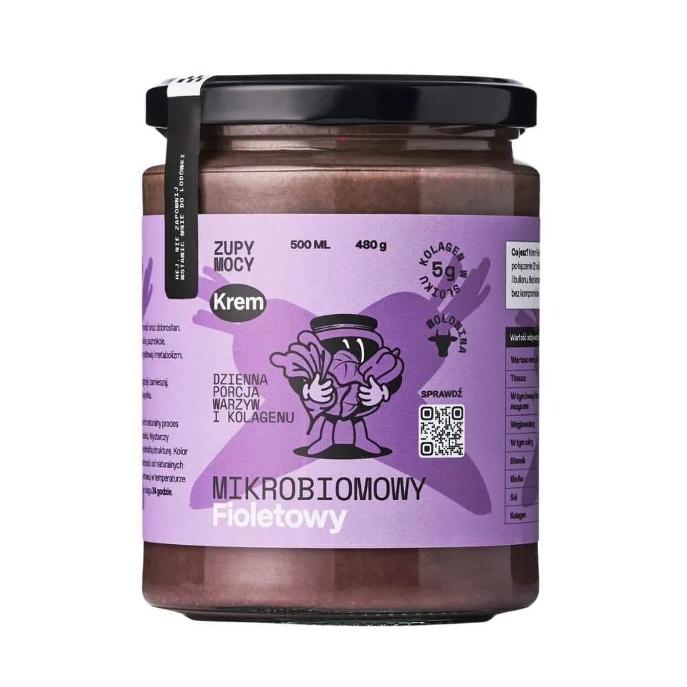 ZUPY MOCY Krem mikrobiomowy fioletowy 540 ml
