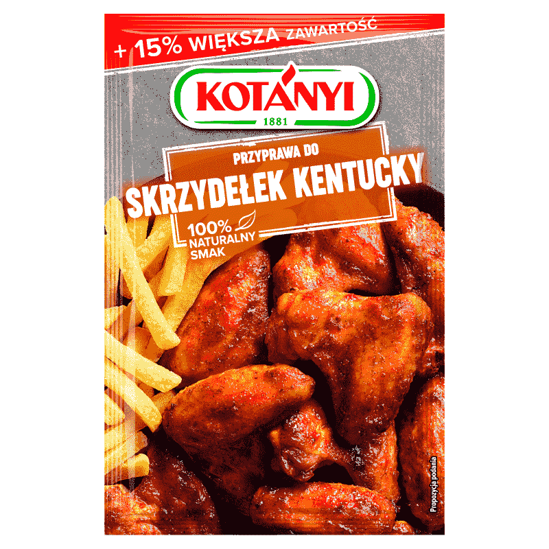 KOTANYI Przyprawa do skrzydełek Kentucky 30 g