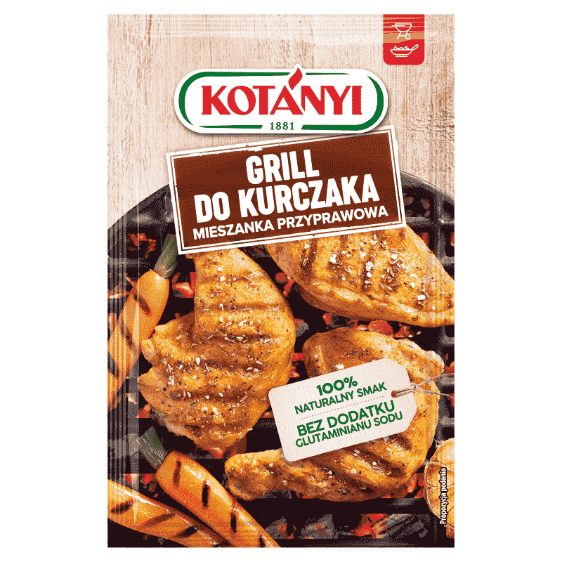 KOTANYI Mieszanka przyprawowa grill do kurczaka 22 g