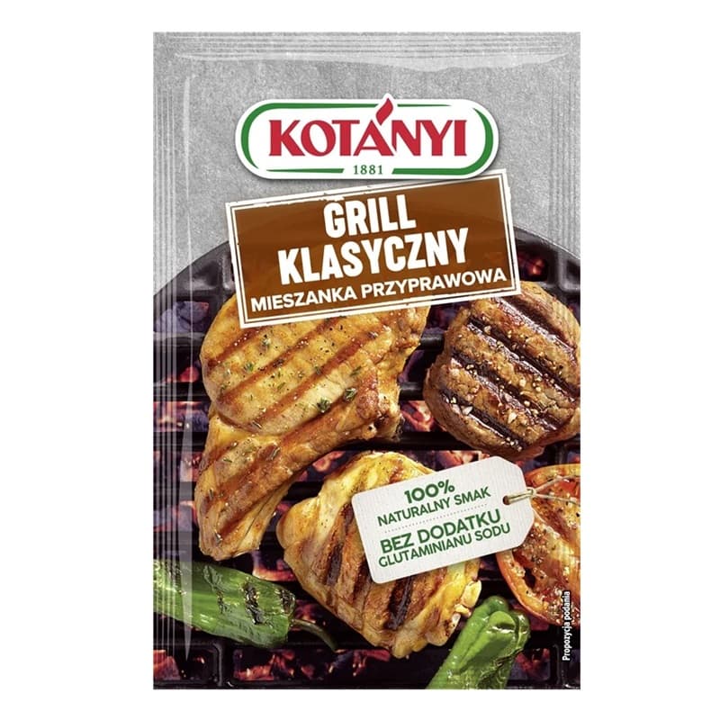 KOTANYI Grill klasyczny mieszanka przyprawowa 22 g