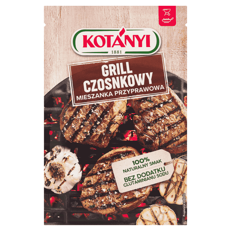 KOTANYI Mieszanka przyprawowa grill czosnkowy 25 g