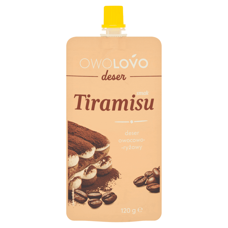 OWOLOVO Deser o smaku tiramisu 120 g