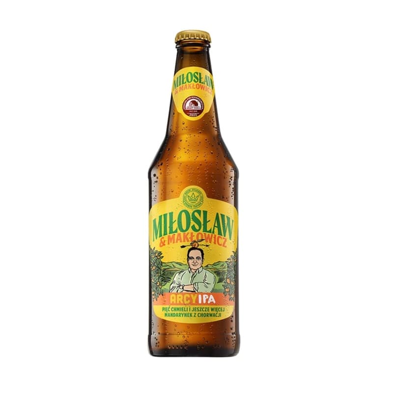 MIŁOSŁAW MAKŁOWICZ ARCYIPA Piwo pszeniczne IPA butelka 500 ml