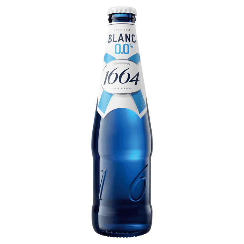 KRONENBOURG 1664 BLANC Piwo bezalkoholowe butelka 330 ml