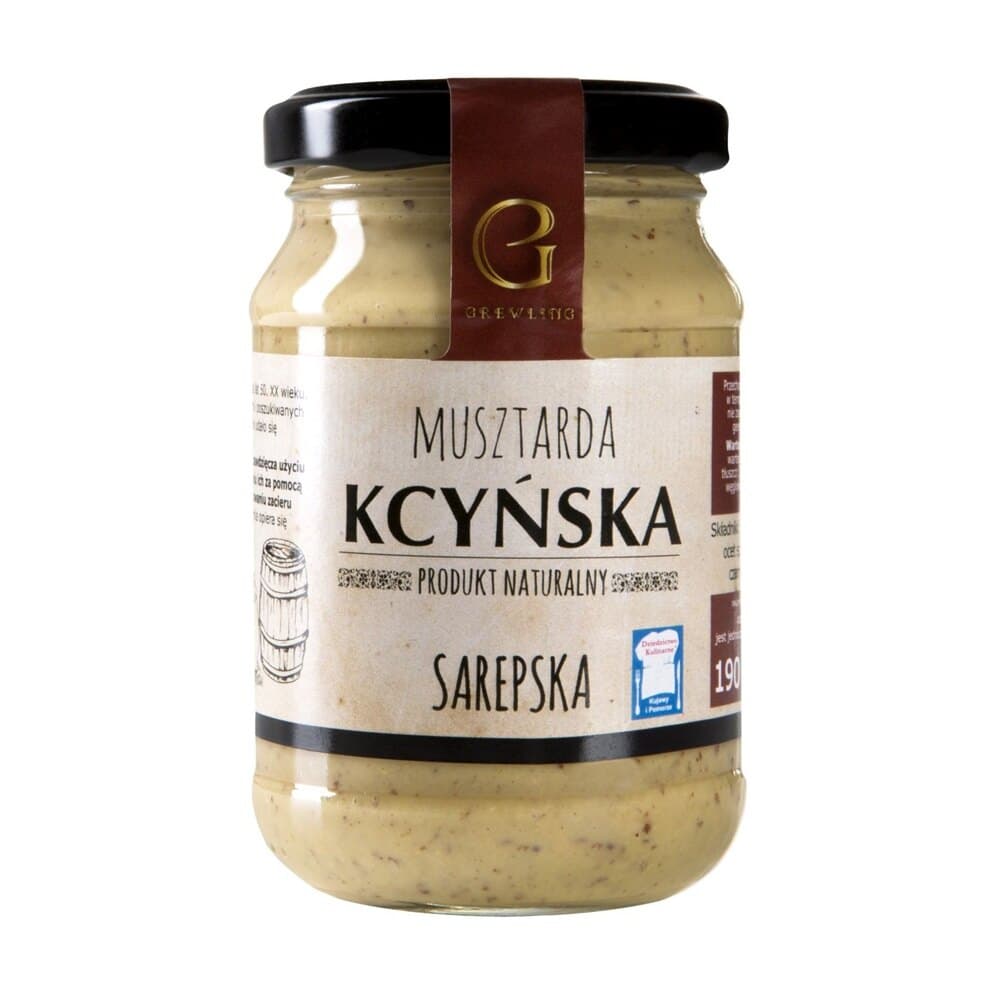 KCYŃSKA Musztarda sarepska 185 g