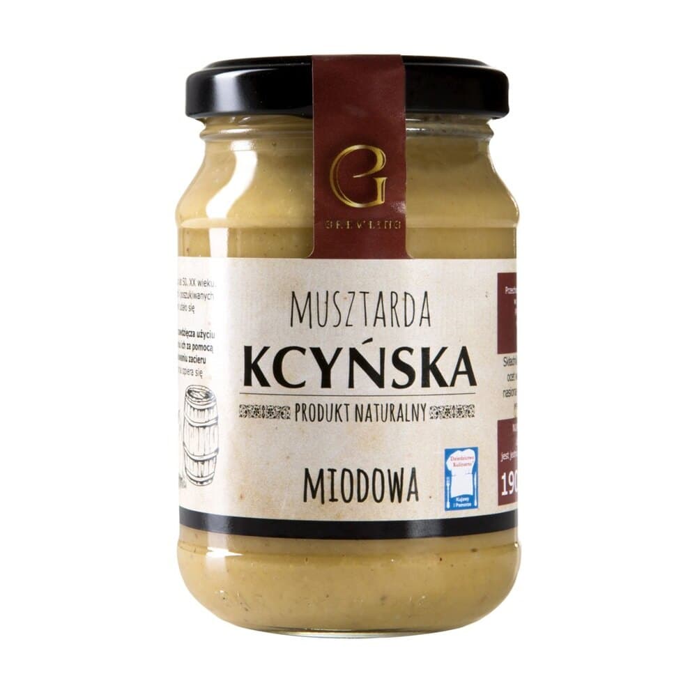 KCYŃSKA Musztarda miodowa 185 g
