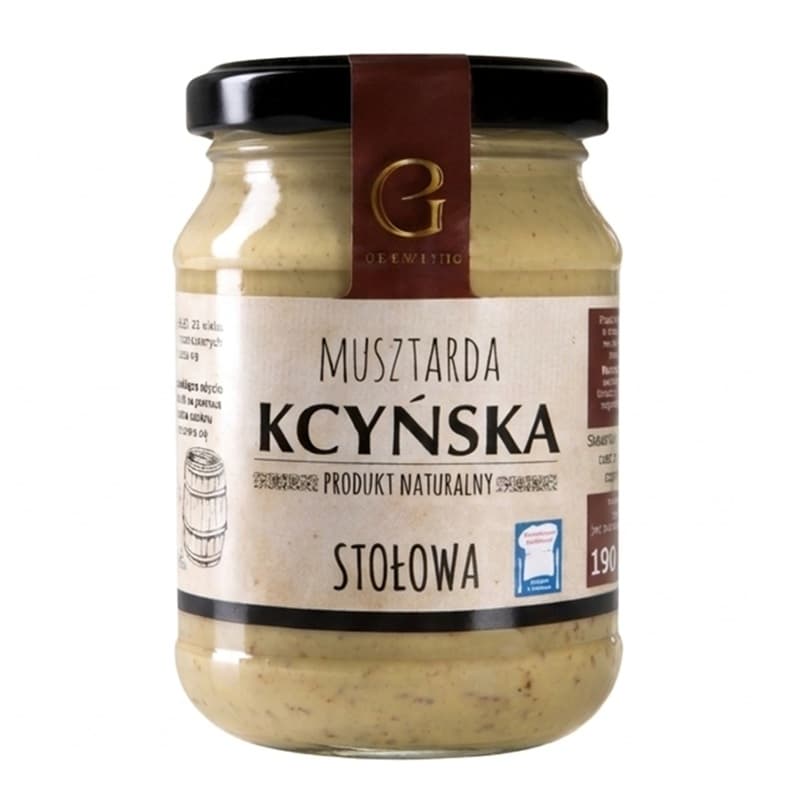 KCYŃSKA Musztarda stołowa 185 g