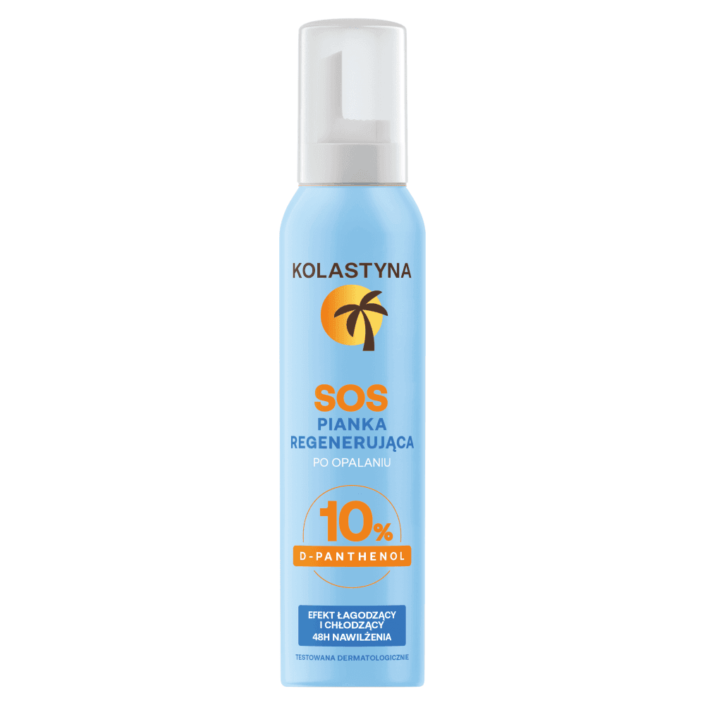 KOLASTYNA SOS Pianka regenerująca po opalaniu 100 ml