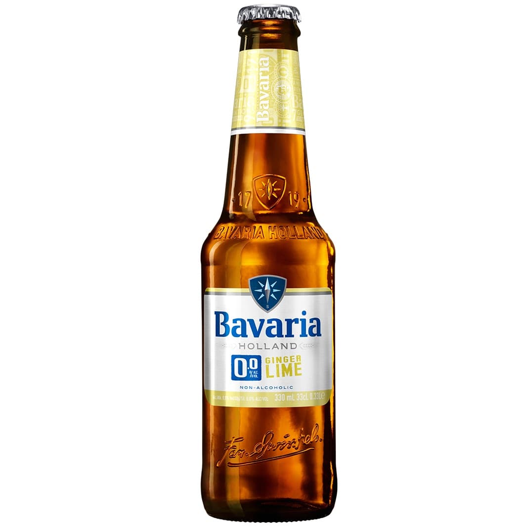 BAVARIA Piwo bezalkoholowe Ginger Lime butelka 330 ml