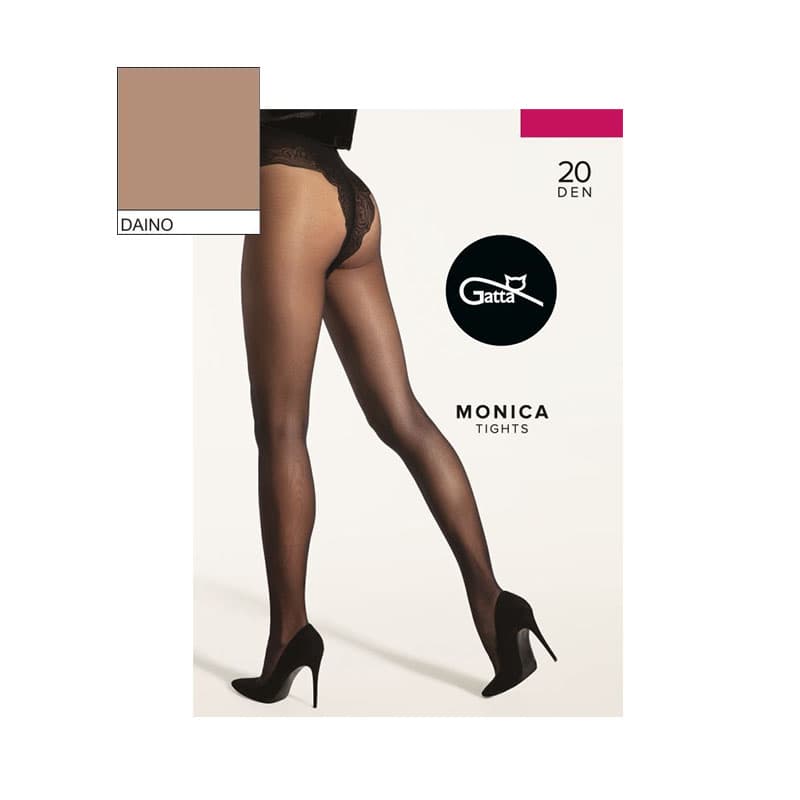 GATTA MONICA Rajstopy damskie microfibra 20 den DAINO rozmiar 5-XL 1 szt.