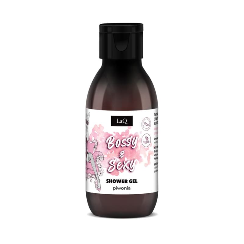 LAQ Żel pod prysznic Piwonia Bossy & Sexy 100 ml