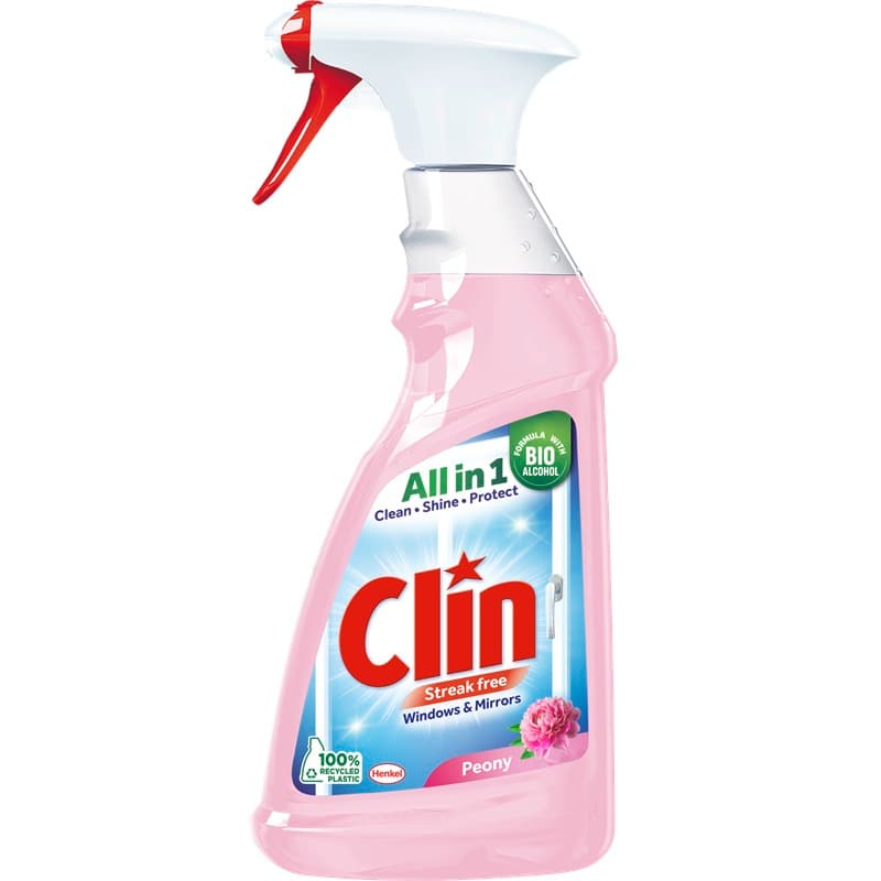 CLIN Płyn do mycia szyb Peony 500 ml