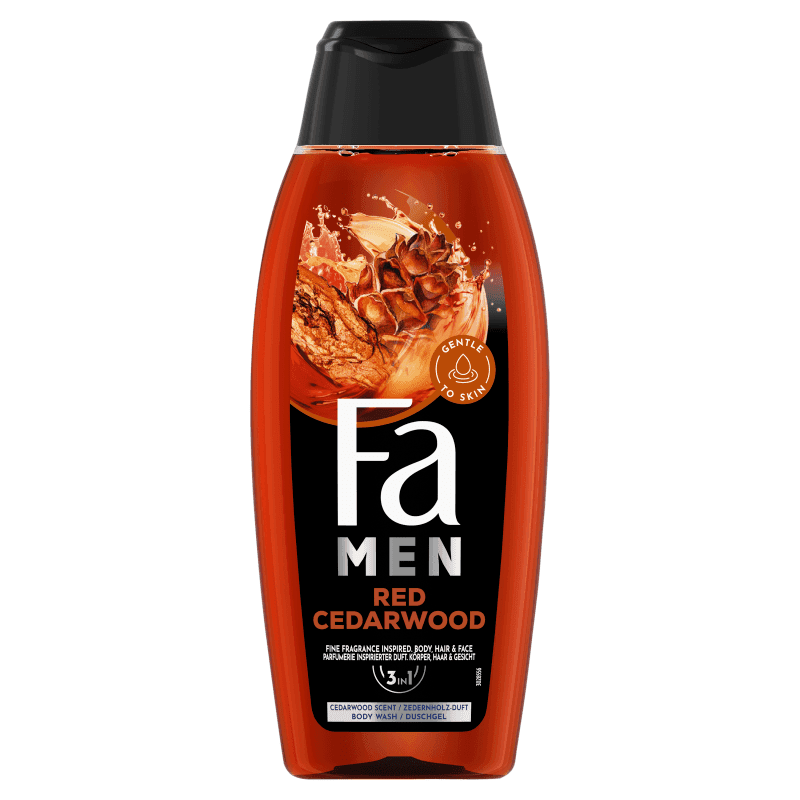 FA MEN Żel pod prysznic dla mężczyzn 3w1 Red Cedarwood 400 ml