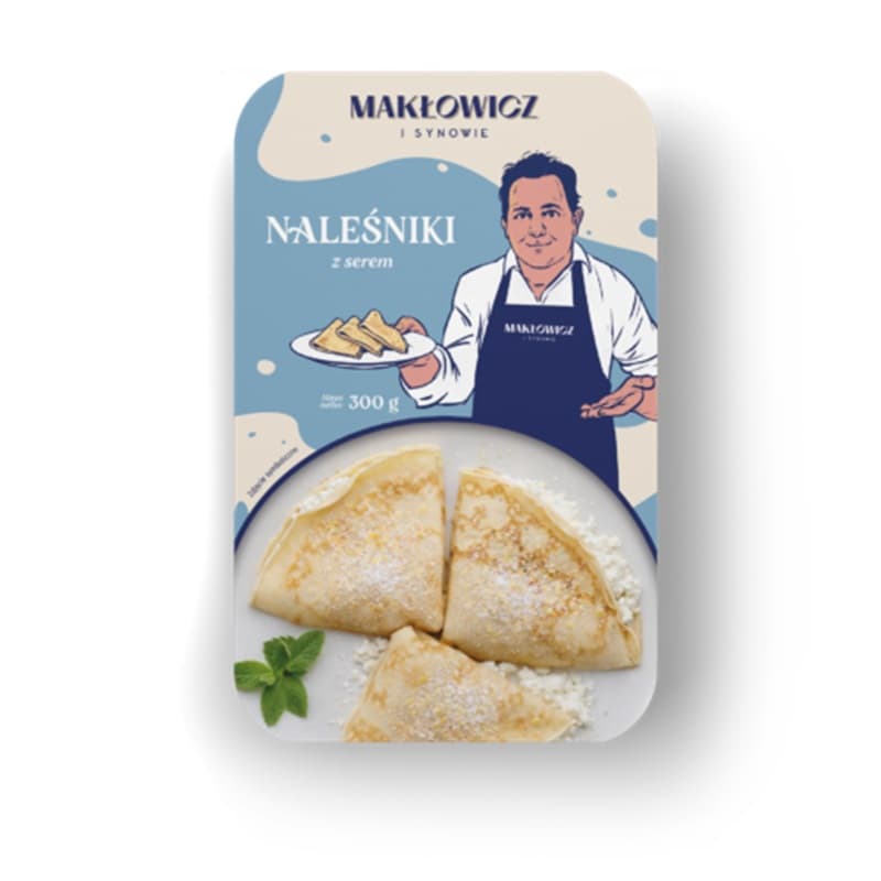 MAKŁOWICZ I SYNOWIE Naleśniki z serem 300 g