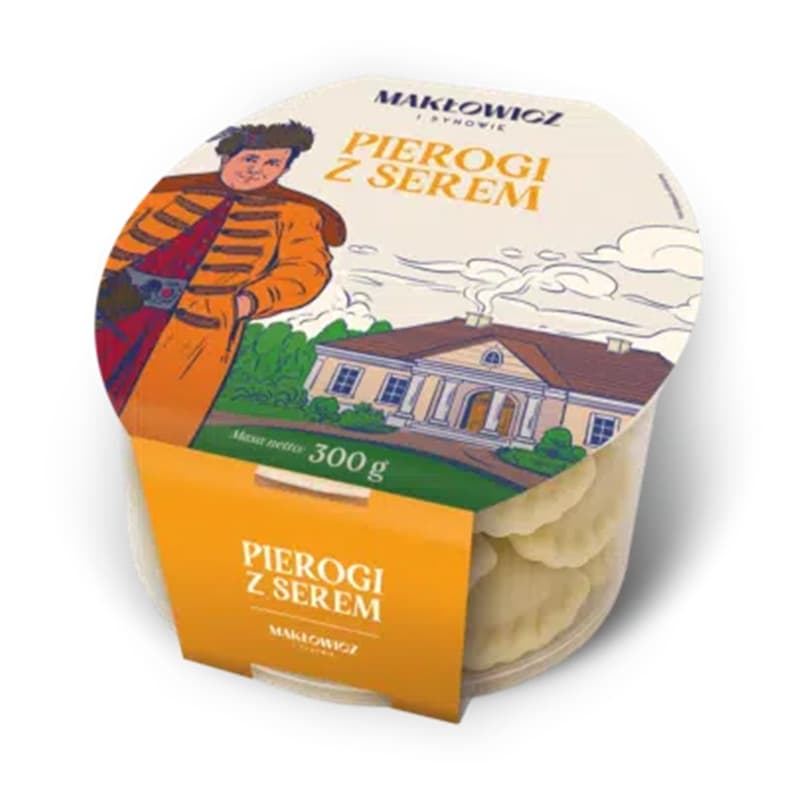 MAKŁOWICZ I SYNOWIE Pierogi z serem 300 g