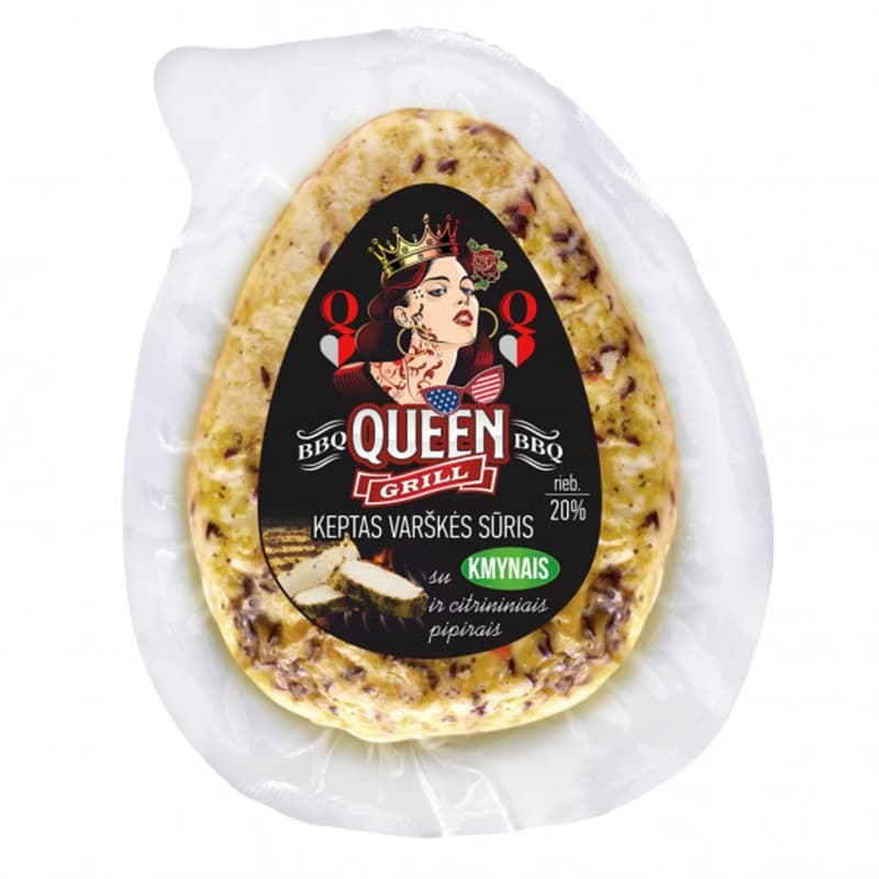 LUKSIU QUEEN GRILL Twaróg pieczony z kminkiem 230 g