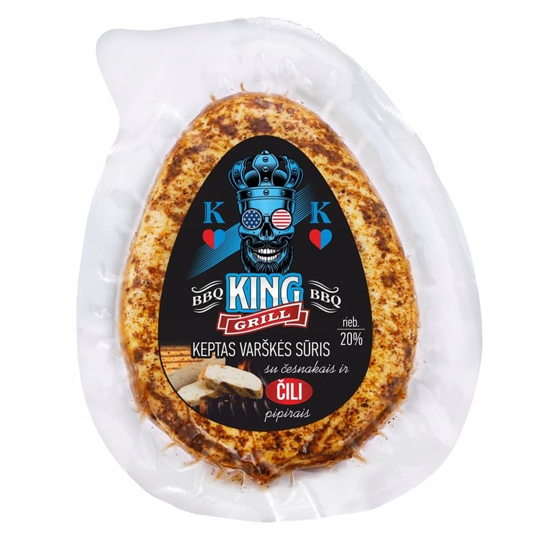 LUKSIU KING GRILL Twaróg pieczony z chilli 230 g