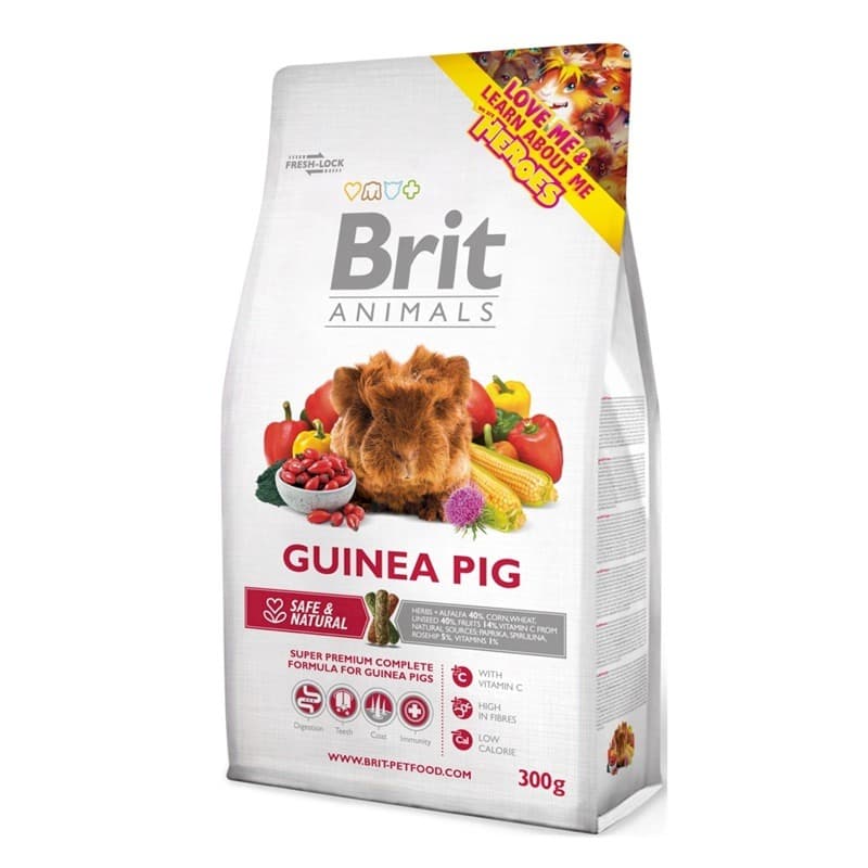 BRIT ANIMALS Karma dla świnek morskich w formie granulatu 300 g