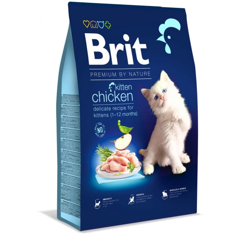 BRIT PREMIUM Karma sucha dla kociąt z kurczakiem 300 g