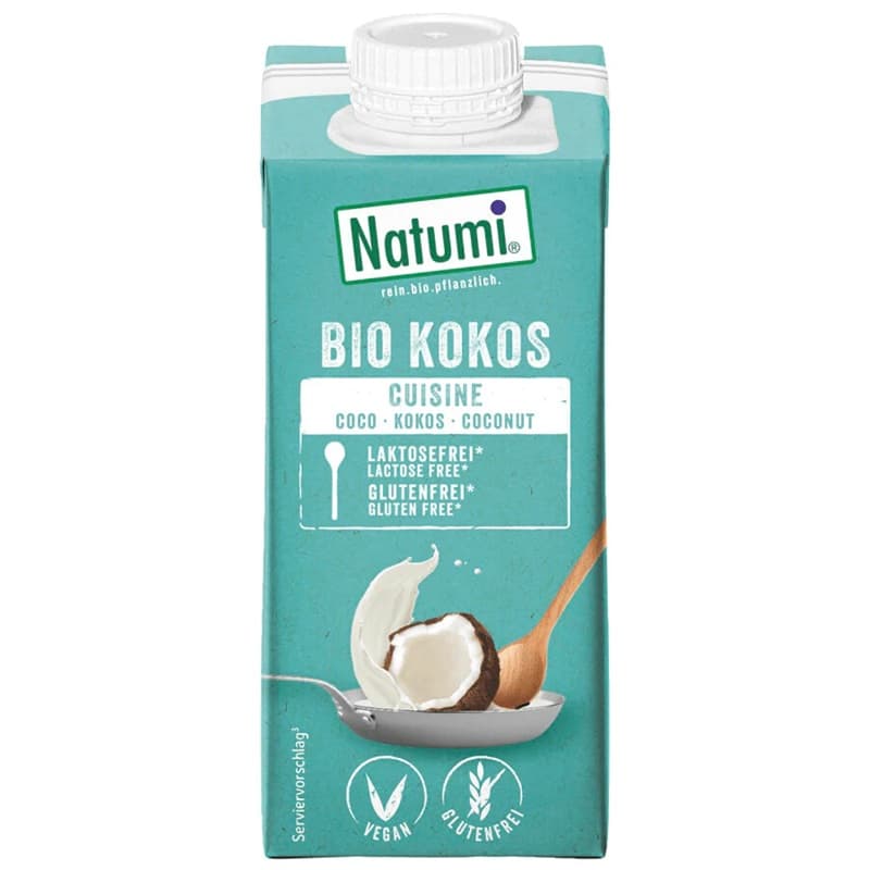 NATUMI Krem kokosowy do gotowania i pieczenia Bio 200 ml