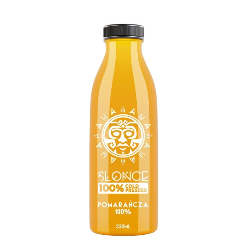 SŁOŃCE Sok 100% pomarańcza 330 ml