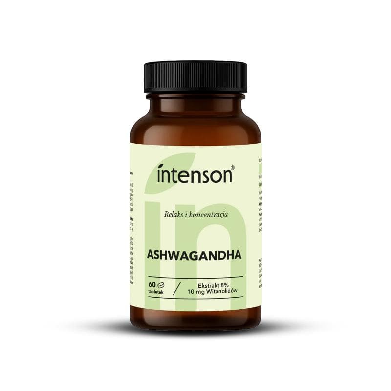 INTENSON Ashwagandha tabletki 10 mg witanolidów 60 szt.