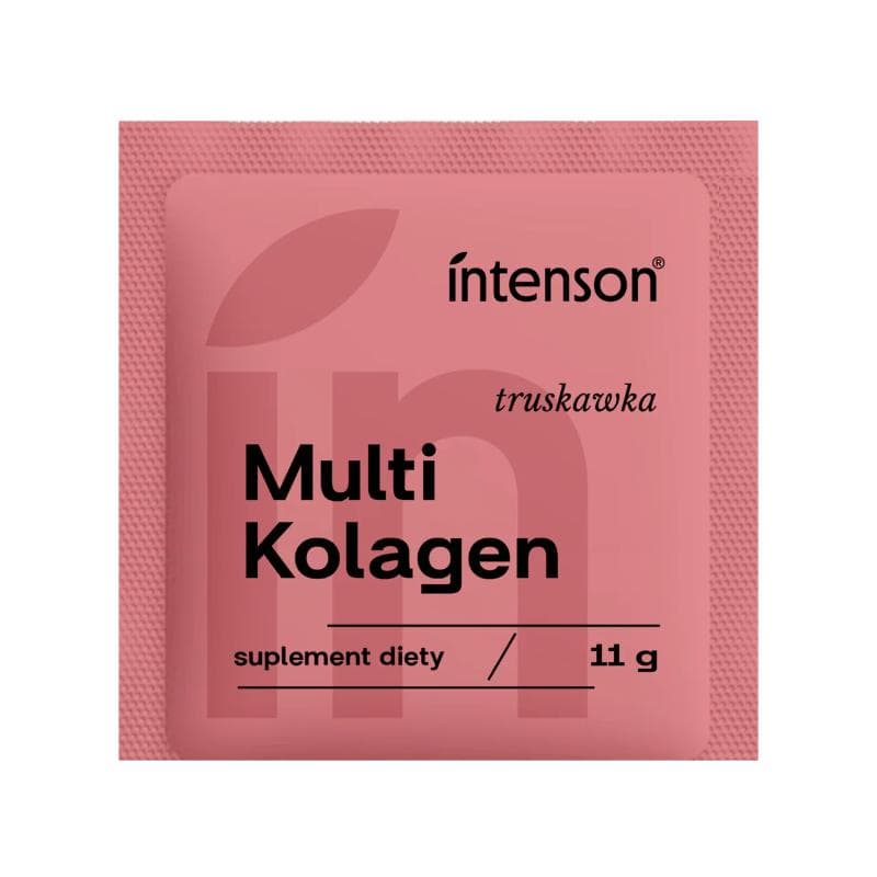 INTENSON Multi Kolagen o smaku truskawkowym 11 g
