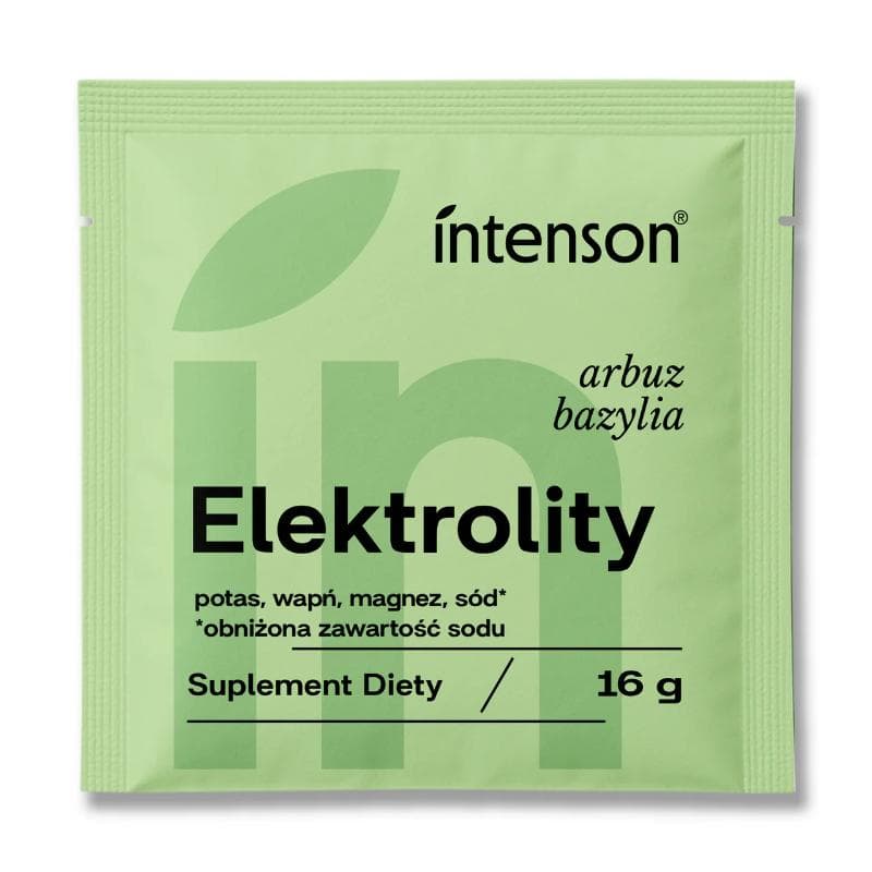 INTENSON Elektrolity o smaku arbuz-bazylia 16 g