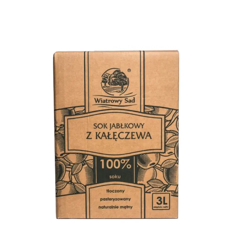 WIATROWY SAD Sok jabłkowy 3000 ml