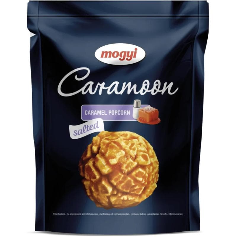 MOGYI CARAMOON Wyprażona kukurydza w polewie o smaku słodkiego i solonego karmelu 70 g