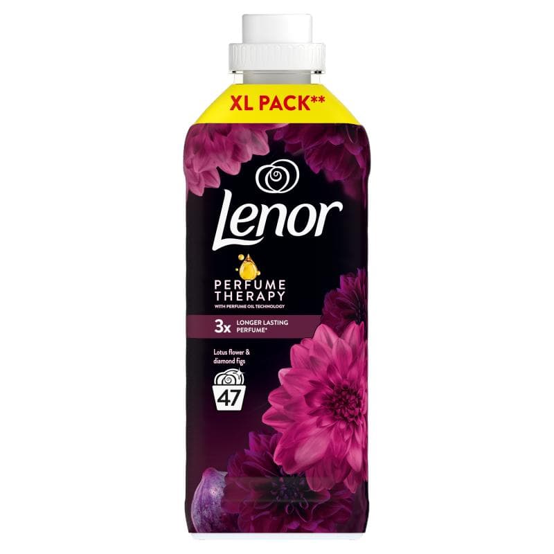 LENOR Płyn do płukania tkanin o zapachu Lotus Flower & Diamond Figs 987 ml
