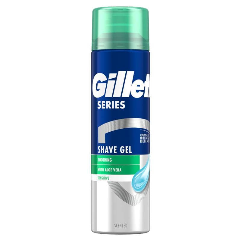 GILLETTE SERIES Kojący żel do golenia 200 ml