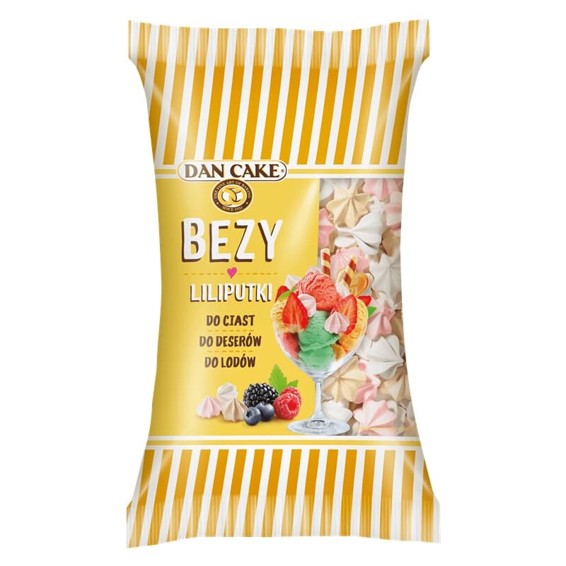 DAN CAKE Bezy liliputki 100 g