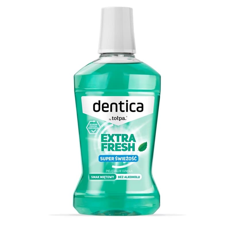 TOŁPA DENTCIA Płyn do płukania jamy ustnej EXTRA FRESH 500 ml