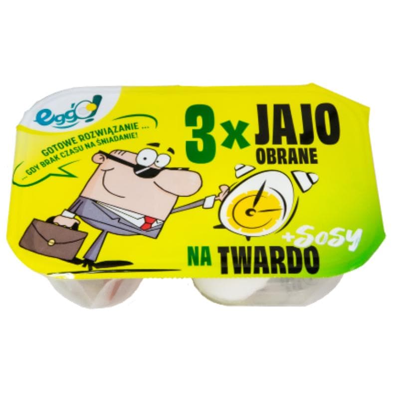 EGGO Jaja gotowane obrane z majonezem i ketchupem 3 szt.