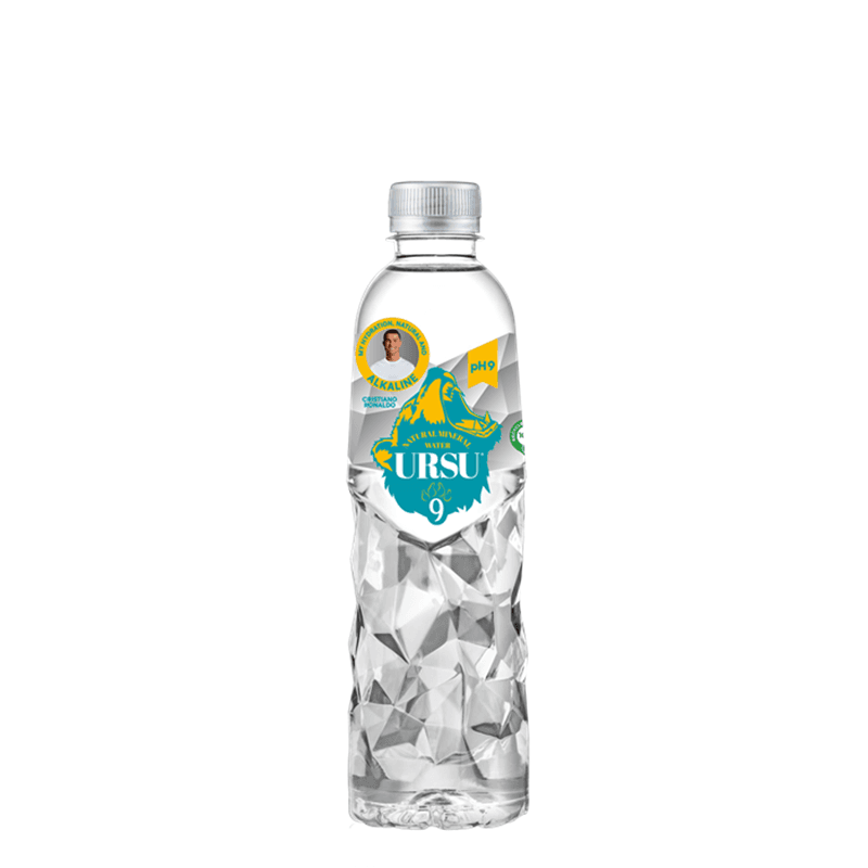 URSU9 Woda mineralna alkaliczna niegazowana Cristiano Ronaldo 500 ml