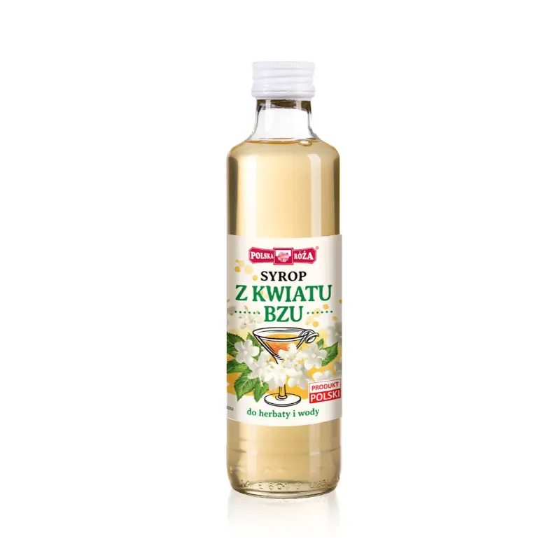 POLSKA RÓŻA Syrop z kwiatów czarnego bzu 250 ml