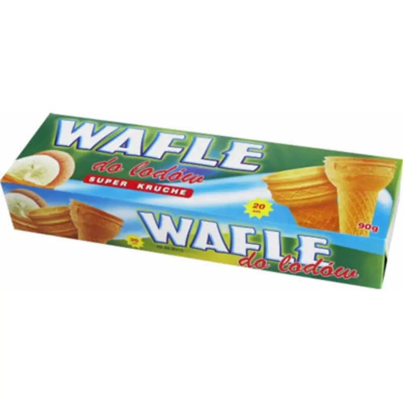 SŁAWOJ Wafle do lodów 20 szt. 90 g