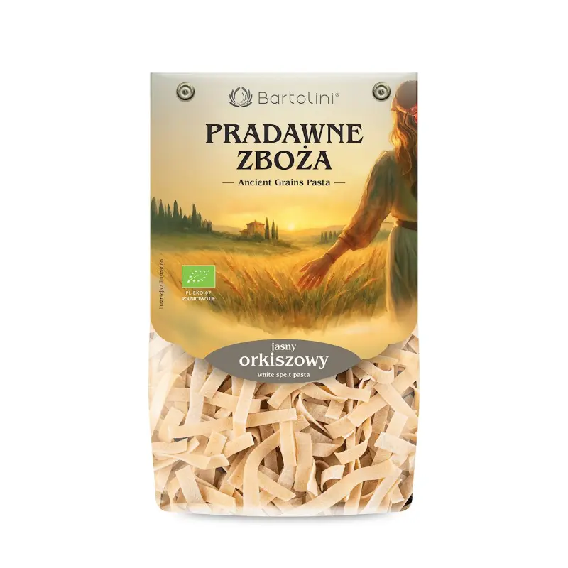 BARTOLINI Makaron orkiszowy wstążki pradawne zboża BIO 250 g